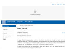 Tablet Screenshot of egypt-dream.net